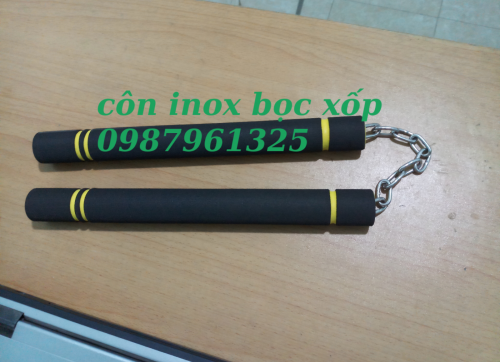 CÔN INOX BỌC MÚT KHUYÊN XOAY