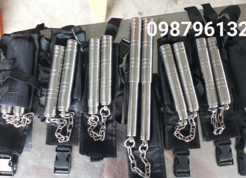 CÔN NHỊ KHÚC INOX RÚT GỌN