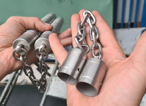 NẮP KHỚP XOAY INOX CÔN NHỊ KHÚC